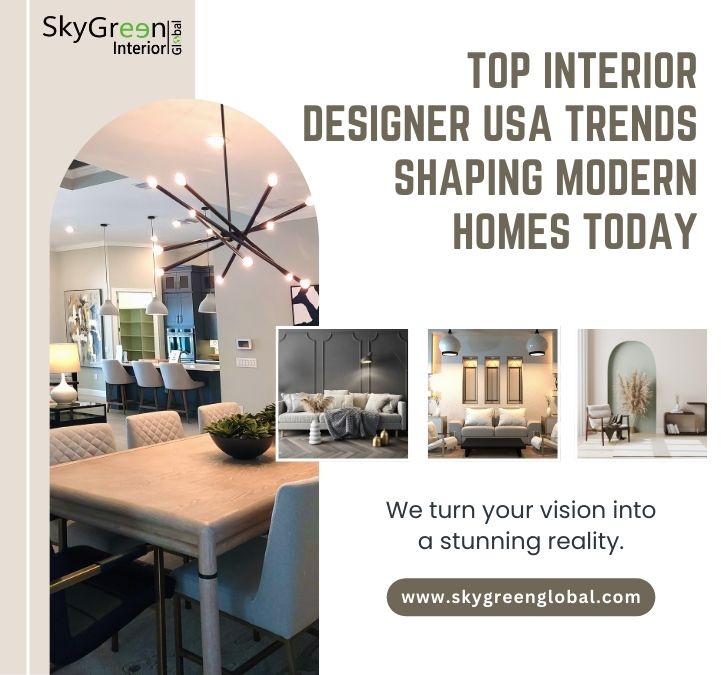 Top Interior Designer USA Trends Shaping Modern Homes Today