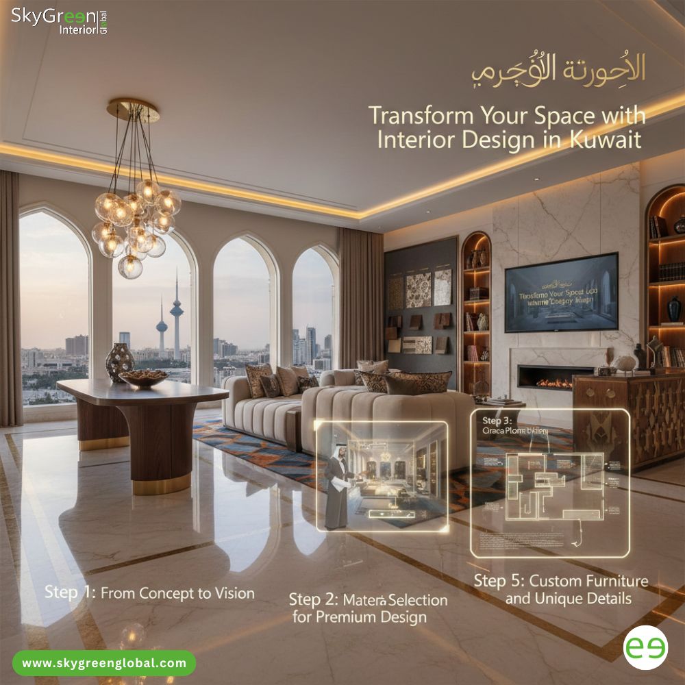 Transform Your Space with Interior Design in Kuwait