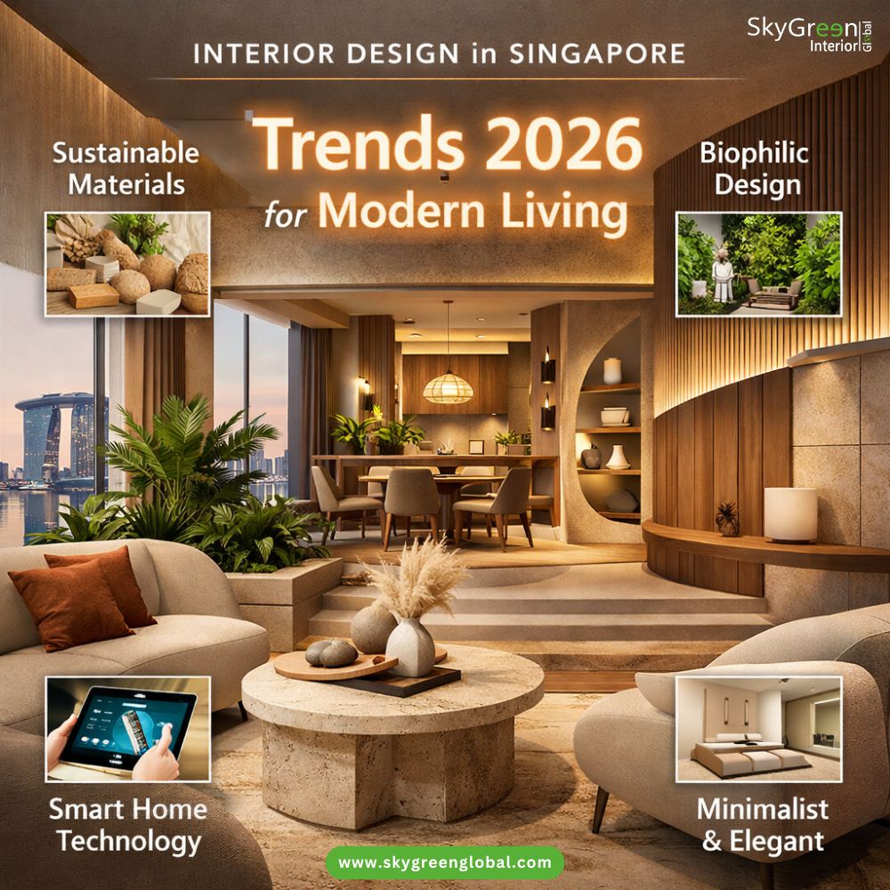 Interior Design in Singapore Trends 2026 for Modern Living