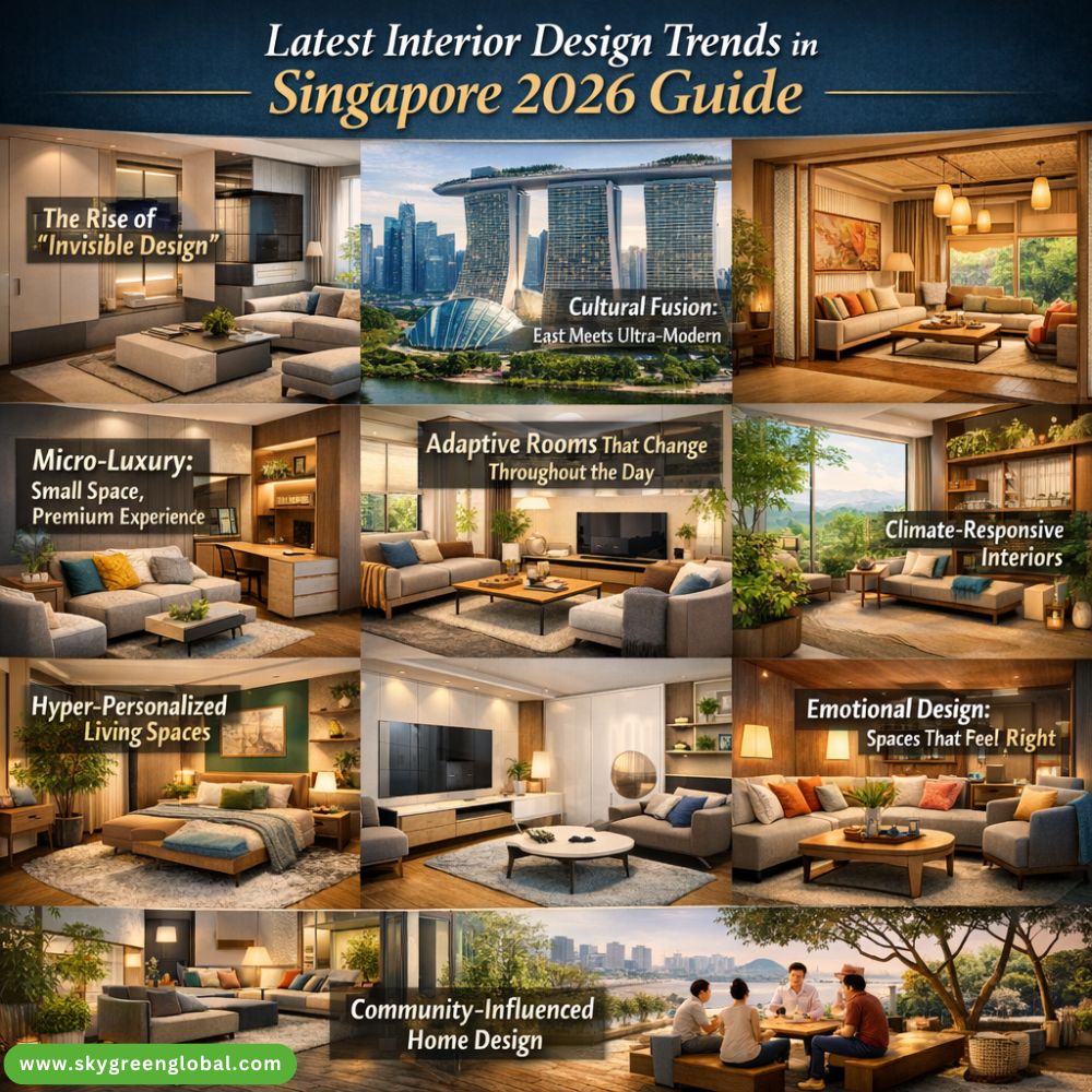 Latest Interior Design Trends in Singapore 2026 Guide